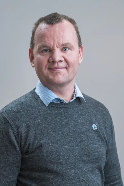 Portrettfoto av kommunedirektør Stig Tore Johnsen