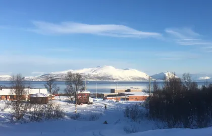 Skittenelv skole Skittenelv skole vinter