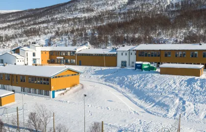 Skjelnan skole vinter