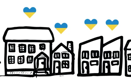 Illustrasjon boliger Boliger