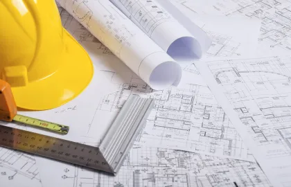 Arkitekttegning, byggesak. Arkitekttegning, byggesak.