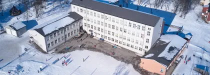 Borgtun skole vinter