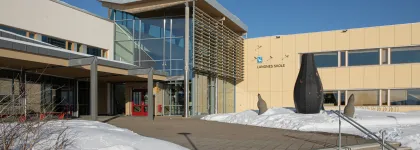 Langnes skole vinter